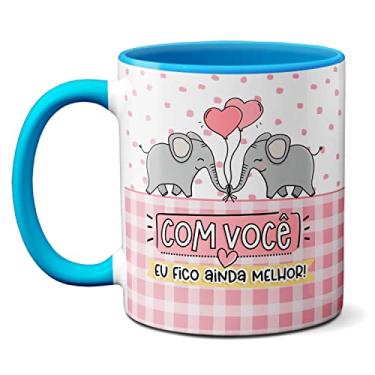 Imagem de Caneca Feliz Dia Dos Namorados Meu Coração É Todo Seu (Azul)