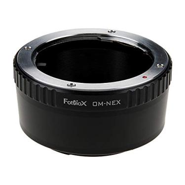 Imagem de Adaptador de montagem de lente Fotodiox, lente Olympus OM Zuiko para adaptador de câmera Sony Alpha Nex E-Mount
