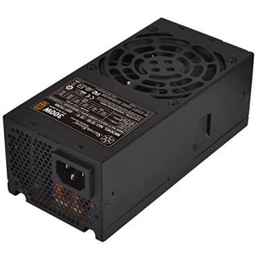 Imagem de SilverStone Technology Fonte de alimentação de computador TFX de 300 watts com bronze 80 Plus e um conector PCIe SST-TX300-USA
