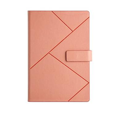 Imagem de A5 B5 Travelers Business Notepads Couro Diários Caderno Para Meninas Diário, Rosa, B5