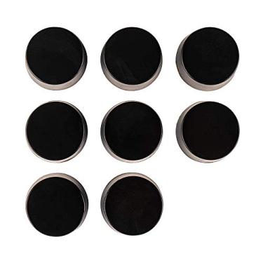 Imagem de Isolamento: Almofada circular de isolamento de vibração Sorbothane 1,27 cm de diâmetro de 2,5 cm de espessura. 30 Duro com 3M PSA – Pacote com 8