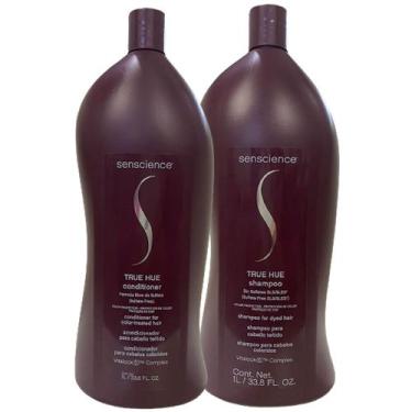 Imagem de Kit True Hue Shampoo E Condicionador De 1 Litro Cabelos Coloridos - Pe