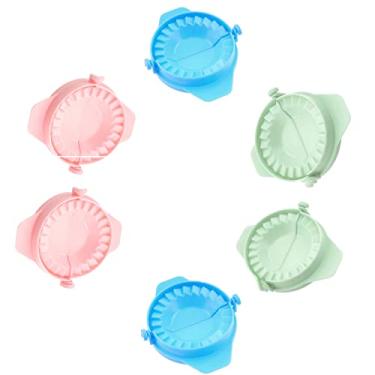 Imagem de Máquina de bolinho de plástico prensa de massa cozinha diy molde de ravioli ferramentas para cozinhar massa casa restaurante usar máquina empanada para iniciante, cor, 11 cm
