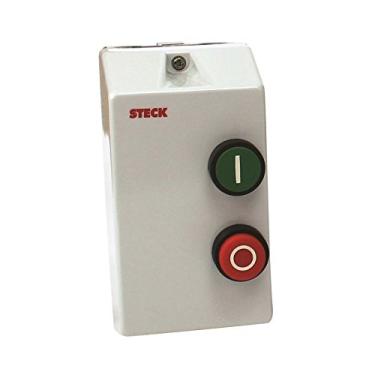 Imagem de Steck Chave Partida Motor 1,6-2,5A 220V Normalmente Aberto Botão de Pressão Grampo 1 Via Touch 1 Contagem