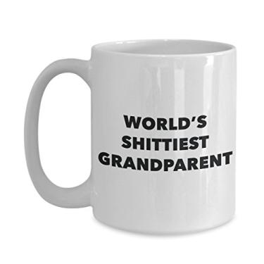 Imagem de Caneca para avós – Caneca de café – Grandparent do mundo – Presentes para avós – Ideia divertida de