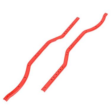 Imagem de Universal Steel Chassis, Rails RC Car Accessory for AXIAL scx10 ii Frame SCX10 90027 II 90046 90047 Red Color