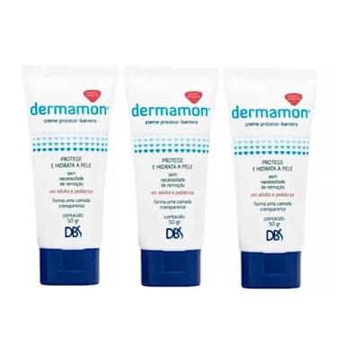 Imagem de Kit com 3 unidades de DERMAMON AGE CREME PROTETOR 50GRS DBS