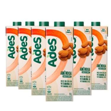 Imagem de Pack de Ades Seeds Amêndoas 1L 6 unidades
