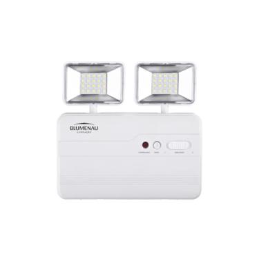Imagem de Luminária de Emergência LED 2 Faróis 10W 2200lm 100-240V