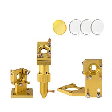 Imagem de Cloudray K Series CO2 Laser Head Whole Set Incl Lente de Foco D20 FL50.8 Mo Espelhos para Máquina de Corte e Gravação a Laser 2030 4060 K40