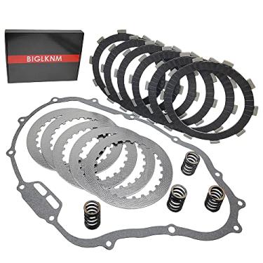 Imagem de BIGLKNM Kit de embreagem Placas de fricção de fibra de carbono e juntas de molas resistentes para Honda FourTrax 300 TRX300 TRX300FW TRX350D FourTrax Foreman 350 1987-2000