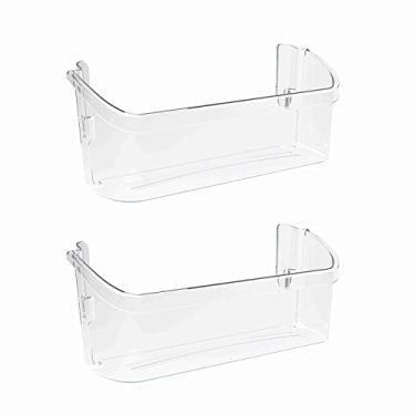 Imagem de Peça de reposição para prateleira de porta de geladeira 242126602 atualizada, prateleira lateral compatível com Frigidaire ou Electrolux, substitui 4547407, PS12364199, AP6278233, EAP12364199 (pacote com 2)