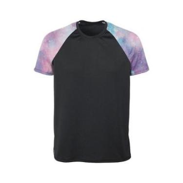 Imagem de Camiseta Dry-UV Vista Rock Raglan Tie Dye-Masculino