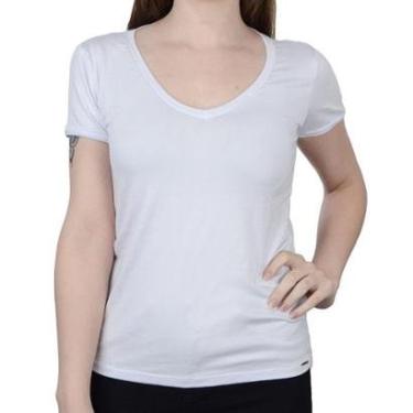 Imagem de Camiseta Feminina Lunender Viscose Branco - 00236-Feminino
