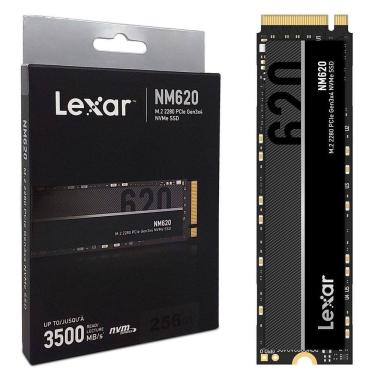 Imagem de Ssd 256Gb Lexar Nm620, M.2 2280 Pcie 3.0 Nvme, Leitura