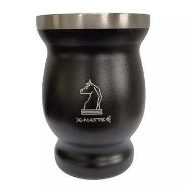 Imagem de Cuia Térmica Tradicional Mate Chimarrão Tererê De Aço Inox Copo Erva X-MATTE