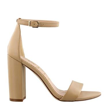 Imagem de Sam Edelman Sandália social feminina Yaro Classic, Couro nude clássico, 8