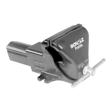 Imagem de Torno De Bancada  Morsa - Nr.06 - Pratiko - Manual - Ferro Fundido Nodular - 152,4Mm - Schulz