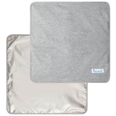 Imagem de EstyFanZ Cobertor Faraday cinza - (1 peça) bloqueador de EMF para casa, proteção contra radiação confortável ao usar seu laptop e telefone, ideal contra sinal celular, WiFi, Bluetooth, RF e sinais