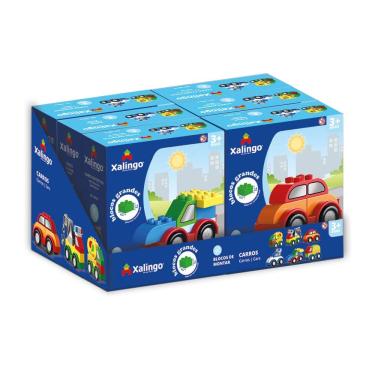 Imagem de Bloco Grande de Montar Carros Individual Xalingo
