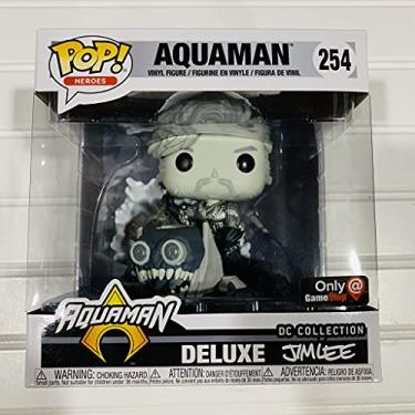 Imagem de FUNKO POP AQUAMAN EXCLUSIVE GAME STOP DELUXE JIM LEE