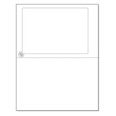Imagem de Adesivo de etiqueta integrado Click Ship com recibo de rasgo, projetado para impressão de etiquetas on-line. Folha de 21 x 28 cm com uma etiqueta de 17,3 cm x 12 cm, use para USPS, Ebay, Paypal, Etsy, ETC. (50 etiquetas)