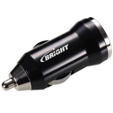 Imagem de Carregador Veicular para Smartphones/iPhones - Bright 0314, Preto