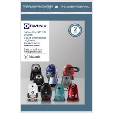 Imagem de Kit c/ 3 Sacos Originais p/ Aspiradores Electrolux: Clario, Jetmaxx, U