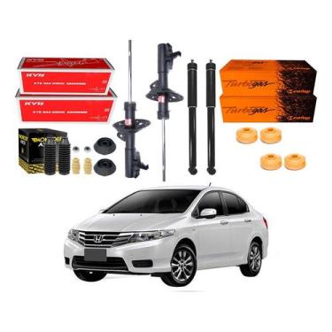 Imagem de Kit Amortecedor Dianteiro Traseiro City 1.5 2009 A 2013 - Cofap