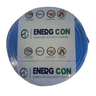 Imagem de Fio Cabo Flexivel 6mm Azul 50 metros - ENERG CON