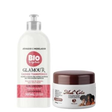Imagem de Mel Cola 250g + Ativador Cachos Transitórios Glamour 300ml - Trihair