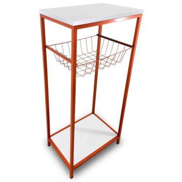 Imagem de Suporte para Bebedouro Galão de Água Vancouver Cobre/ Branco - Genus M