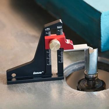 Imagem de Medidor de altura, ferramentas de medição de profundidade para ajuste de máquina de corte de régua e mesa de serra, instrumento de medição de medidor de altura