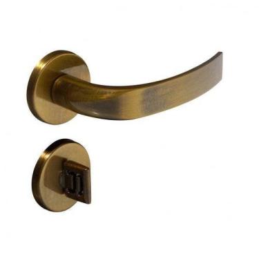 Imagem de Fechadura Copa Bronze Oxidado Banheiro - Pado