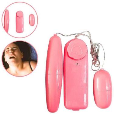 Imagem de Vibrador Bullet Duplo G-Spot Multivelocidade Rosa - Sexy Import