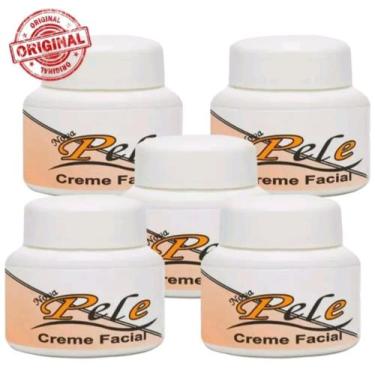 Imagem de Kit 05 Creme Nova Pele Facial Clareador Melasma 25g - A Botica Brasil