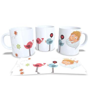 Imagem de Canecas Personalizadas Dia dos Namorados - Estampa Sublimada, Mod.162