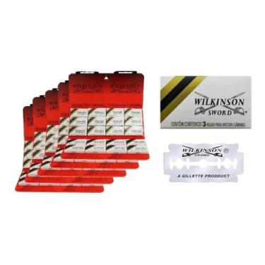 Imagem de Kit 5 Cartelas Lâminas Barbear Giletes C/300 Un Barato - PlastiLânia