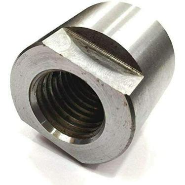 Imagem de Adaptador de eixo de torno de 2,5 cm x 8 TPI Spindle serve para Shopsmith Mark Spindle para mandril rosqueado ((eixo TPI de 2,5 cm x 8 para M12X1))