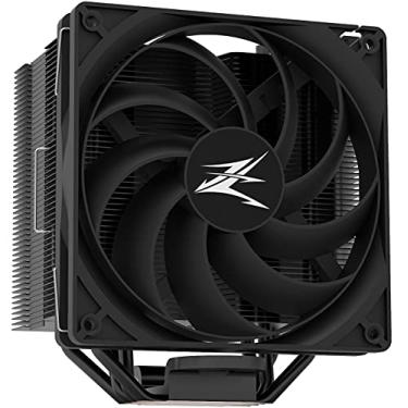 Imagem de Zalman Cnps 10X Performa Preto, Cooler de CPU de Desempenho Extremo, Compatível com Lga1700, Potente Ventilador Anular de 135 Mm 1500 Rpm, 75 Cfm, 180 W Tdp, 4 Tubos de Calor de Cobre, Pasta Térmica S