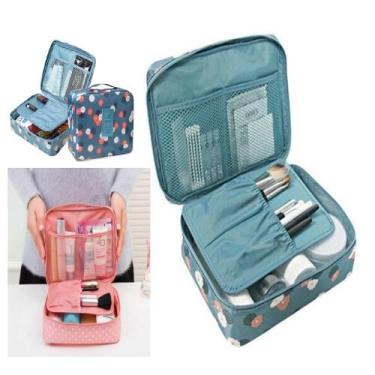 Imagem de Frasqueira viagem necessaire maquiagem organizador multiuso - Yeet