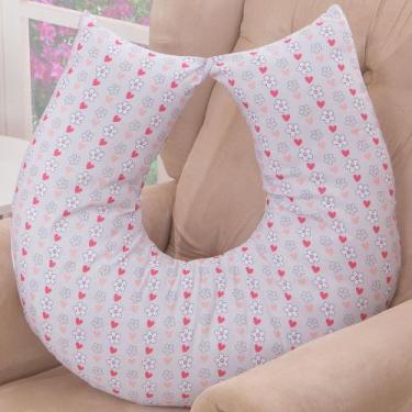 Imagem de Almofada Amamentação Specialle Estampada - Miguel Baby, Pink