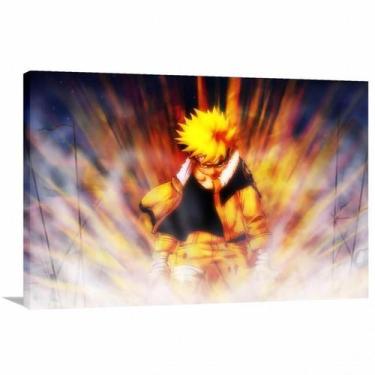 Imagem de Quadro decorativo Uzumaki Naruto - Tela em Tecido - Wall Frame