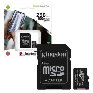 Imagem de Cartao Microsd 256GB Kingston C10 SDCS2/256GB