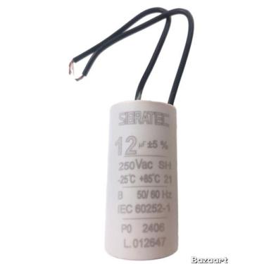 Imagem de Capacitor De Partida 12 UF X 250V (Sibratec)