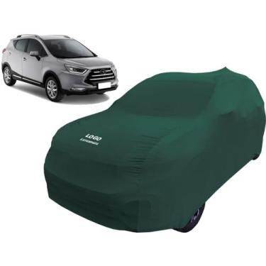 Imagem de Capa Automotiva Em Tecido Jac T5 Protetora - Mz, Verde