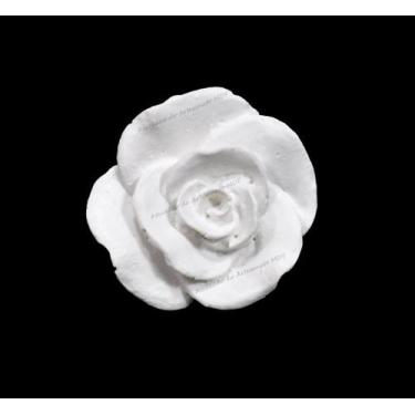Imagem de Aplique Botão Rosa Média 4x4 R0022 Resina - ATACADÃO DO ARTESANATO MDF