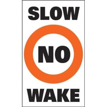 Imagem de Etiqueta Taylor Made 46181, Slow No Wake Buoy