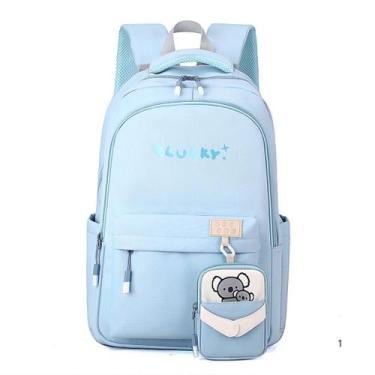 Imagem de Mochila Para Notebook Material Oxford Feminina Lucki Com Porta Niquel 