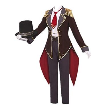 Imagem de My Hero Academia Boku No Hero Academia Todoroki Shouto Cosplay Fantasia de Mágico Fantasia de Halloween Conjunto Completo, Fantasias, Female XL